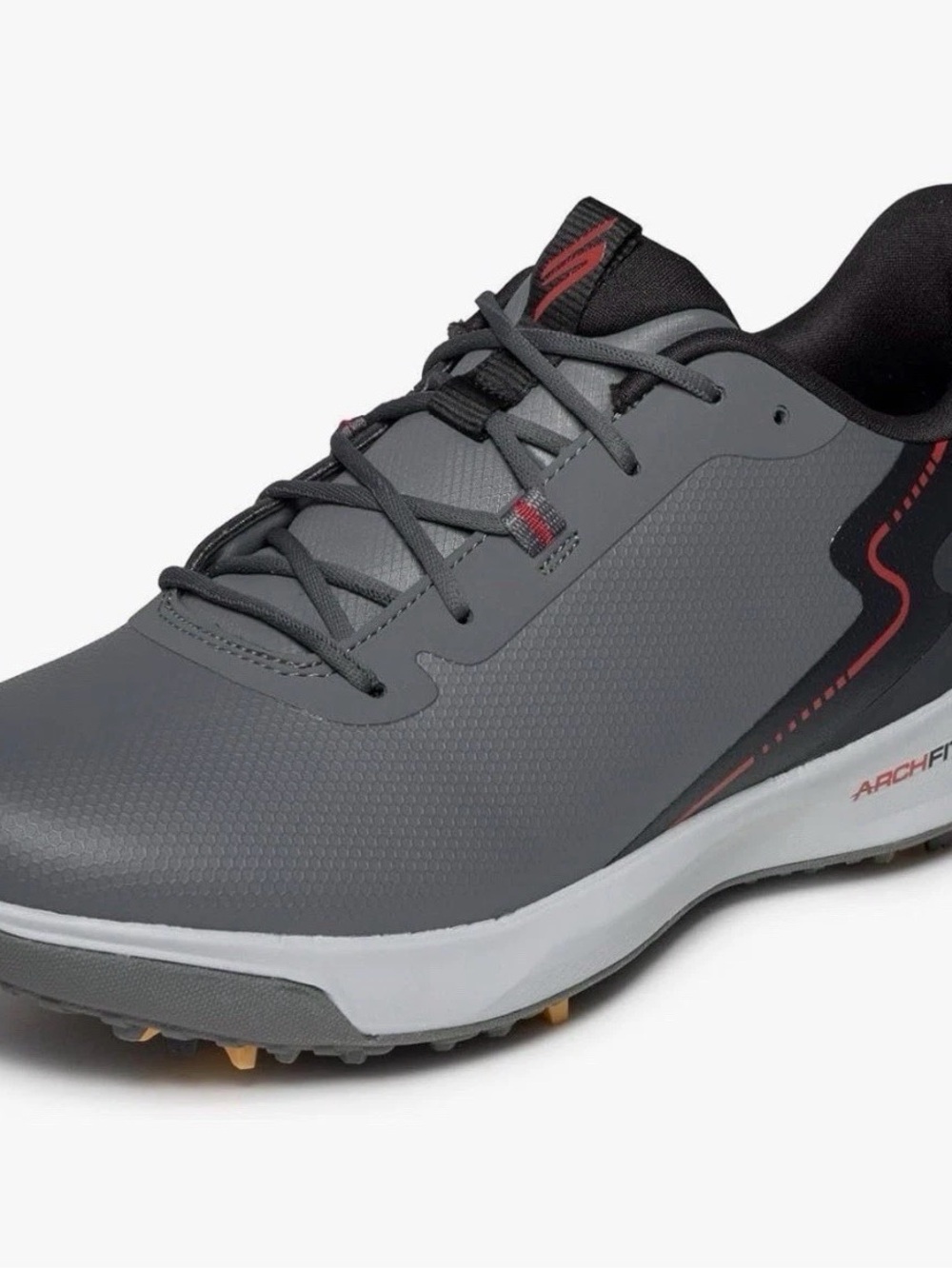 Skechers Go Golf Elite Vortex Rival 214139-CHAR Charcoal Men Golf Shoe 12.5